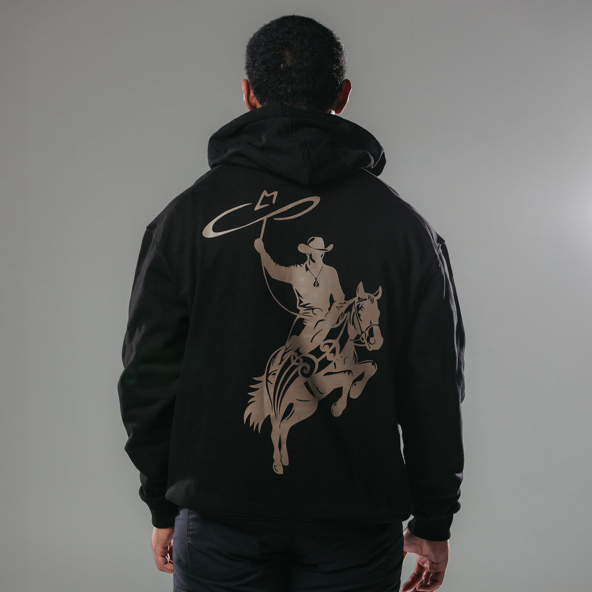 Te Wehi Hoodie - Jet Black