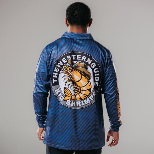 'BIG SHRIMPP' Fishing Polo