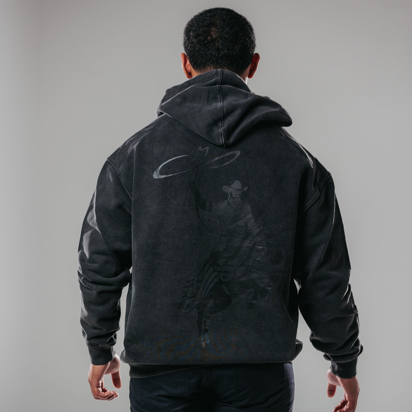 Te Wehi Hoodie - Washed Charcoal