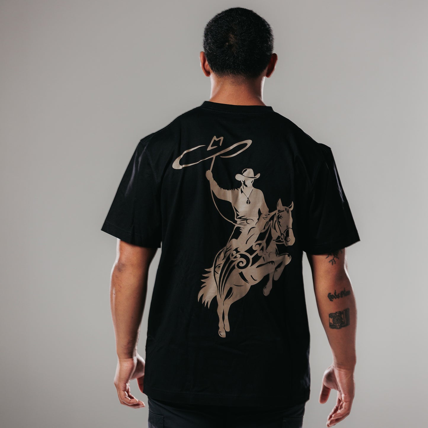 Te Wehi Tee - Jet Black